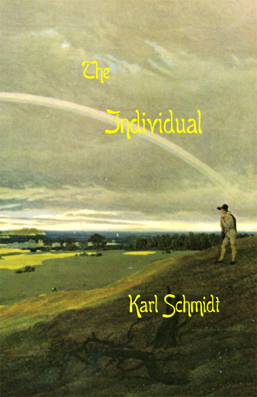The Individual by Karl Schmidt