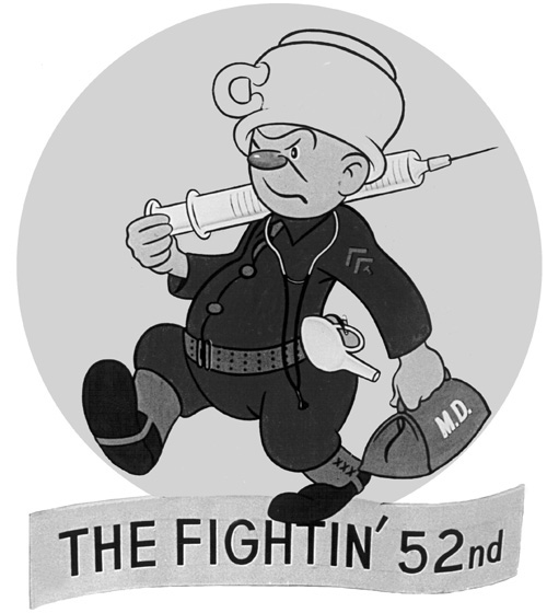 Mascot of the 52nd General Hospital