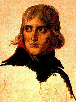 Napoleon in 1798 by Jacques Louis David