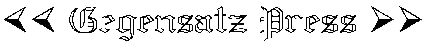 Gegensatz Press